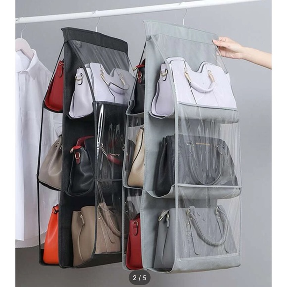 Handbag Tote Satchel Purse Hanging Storage Organizer - Picture 2 of 5
